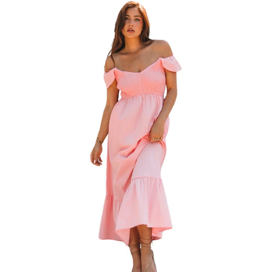 Coral Bliss Maxi Dress