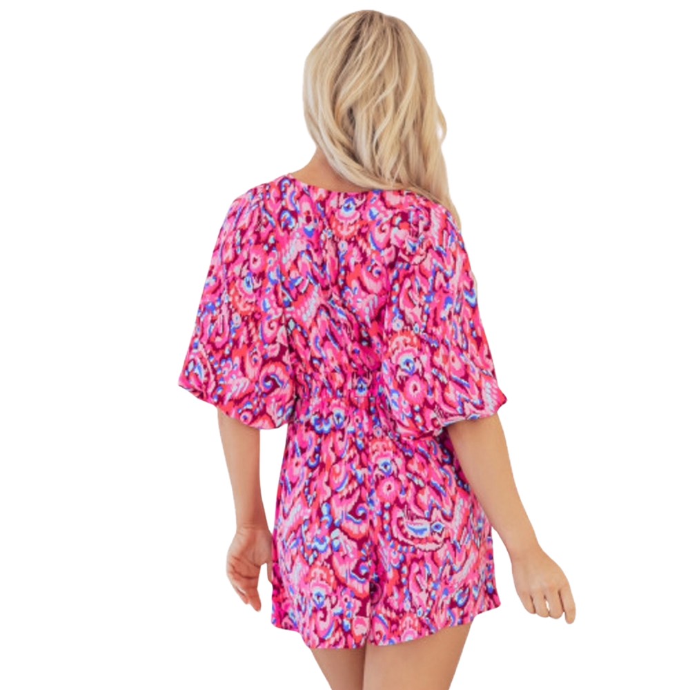 Radiant Pink Dream Romper